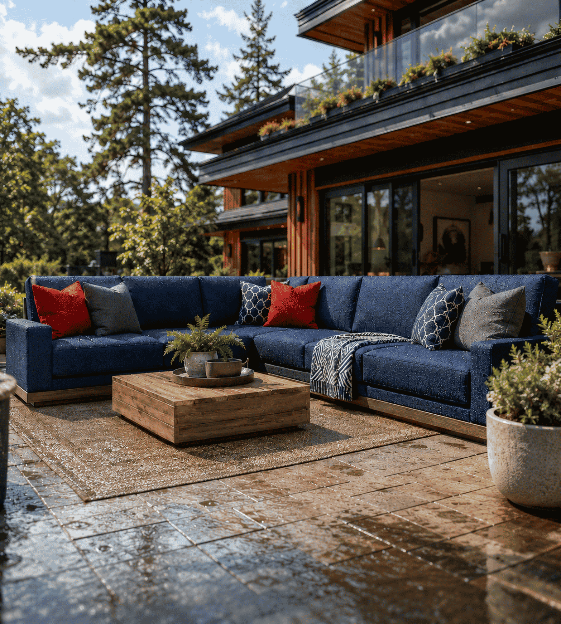 LUNA  5 SEATER SECTIONAL