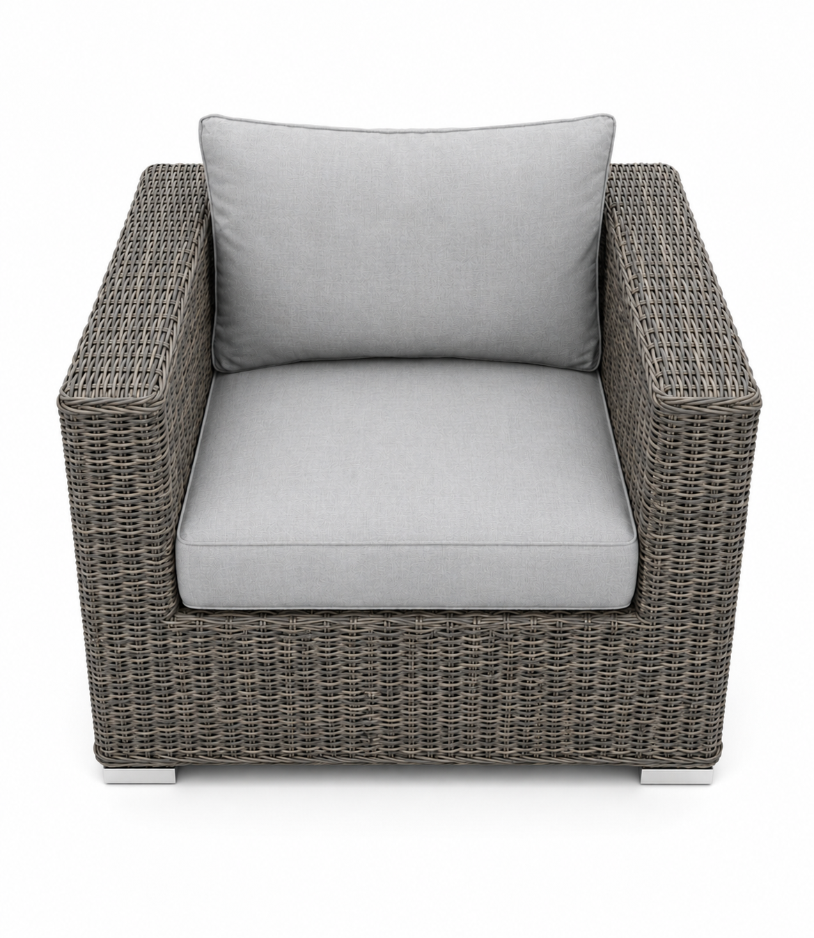 Marrakech outdoor club chair in Sunbrella Cast Slate